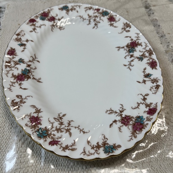 Minton China Other - MINTON CHINA ANCESTRAL S-376 LARGE OVAL SERVING PLATTER‎ 12.5" EUC